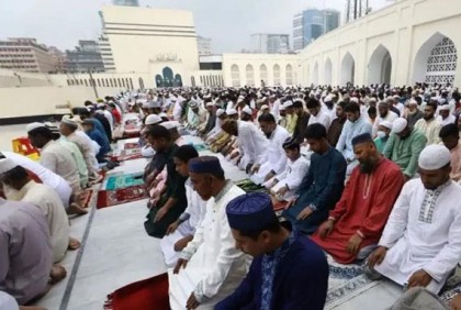 বায়তুল মোকাররমে ঈদুল ফিতরের ৫ জামাত