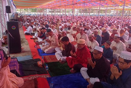 রংপুরের কালেক্টরেট মাঠে ঈদের প্রধান জামাত অনুষ্ঠিত