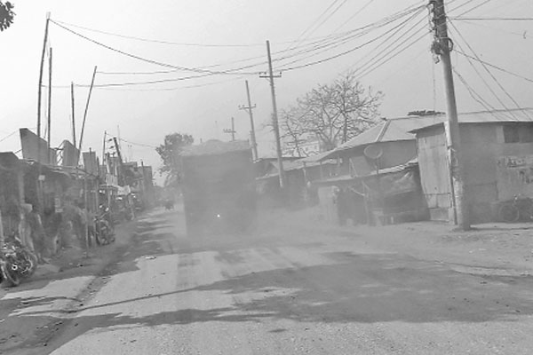 শব্দদূষণ-ধুলায় ধূসর জনজীবন