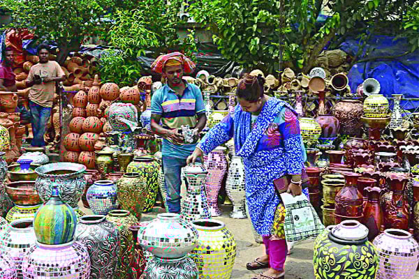 শুরু হলো বৈশাখী মেলা