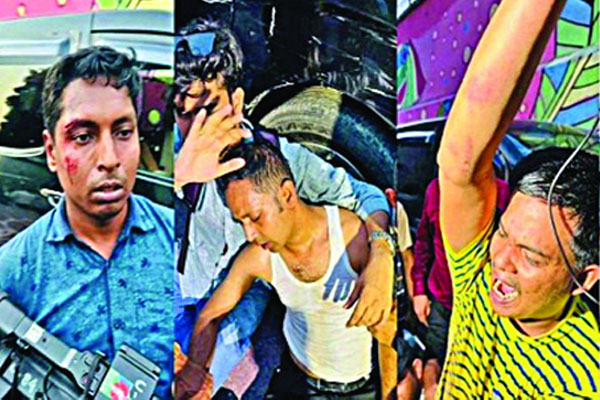এফডিসিতে সাংবাদিকদের ওপর হামলা