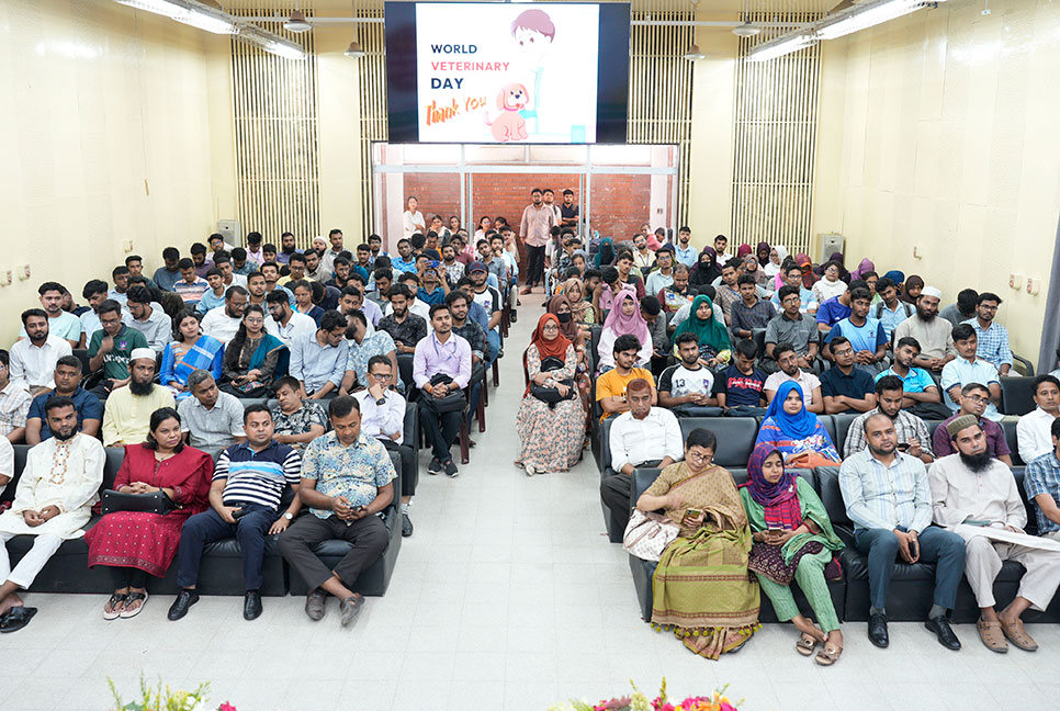 বশেমুরকৃবিতে বিশ্ব ভেটেরিনারি দিবস পালন