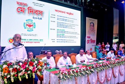 খুলনায় মহান মে দিবস পালিত