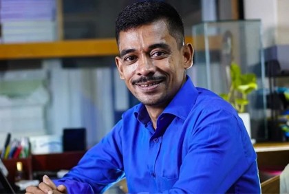 মিল্টন সমাদ্দারের স্ত্রী ডিবি কার্যালয়ে 

