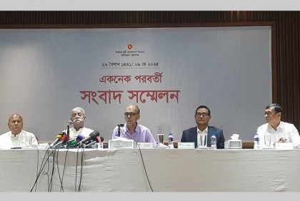 একনেকে সাড়ে ৫ হাজার কোটি টাকার ১০ প্রকল্প অনুমোদন

