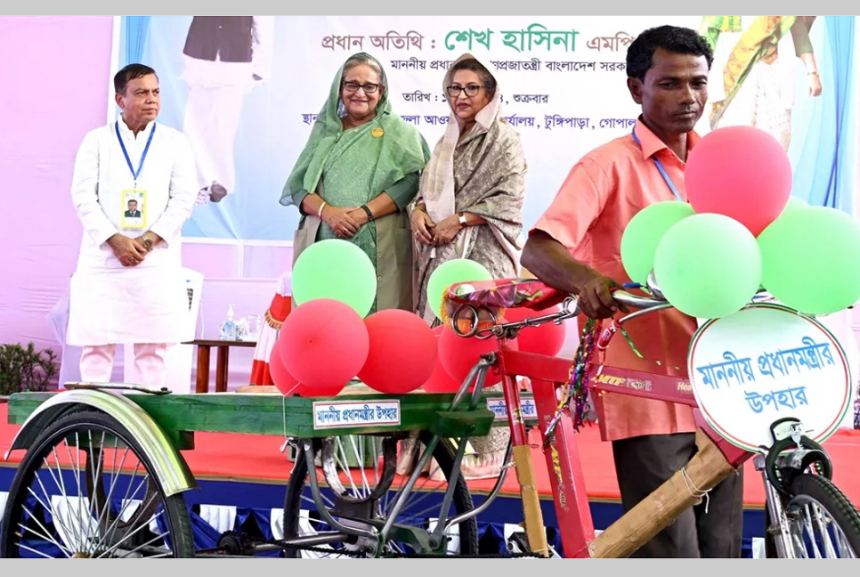 খাদ্যের নিশ্চয়তা ও আর্থসামাজিক উন্নয়নই আমাদের লক্ষ্য : প্রধানমন্ত্রী

