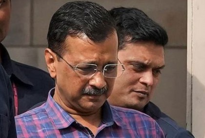  জেল থেকে বের হলেন কেজরিওয়াল 