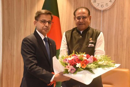 মৎস্য ও প্রাণিসম্পদ মন্ত্রীর সঙ্গে ভারতীয় হাইকমিশনারের সৌজন্য সাক্ষাৎ

