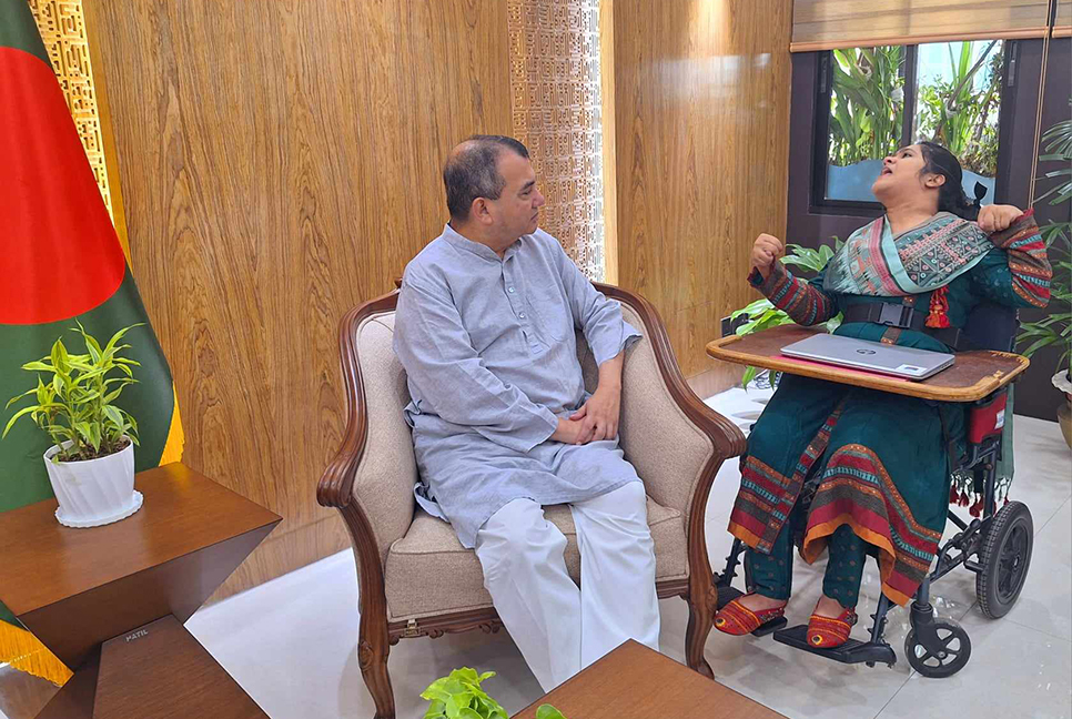 ‘সরকার জলবায়ু ঝুঁকি হতে বিশেষ চাহিদা সম্পন্ন মানুষদের সুরক্ষায় অগ্রাধিকার ভিত্তিতে কাজ করছে’