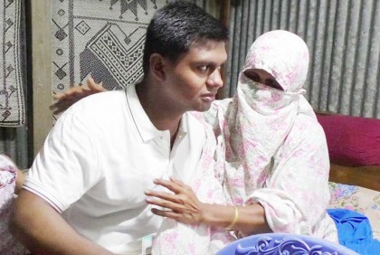 মায়ের কোলে ফিরলেন এমভি আব্দুল্লাহ'র ইঞ্জিন ক্যাডেট আইয়ুব