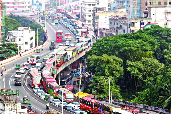 ভোগান্তির নাম হানিফ ফ্লাইওভার