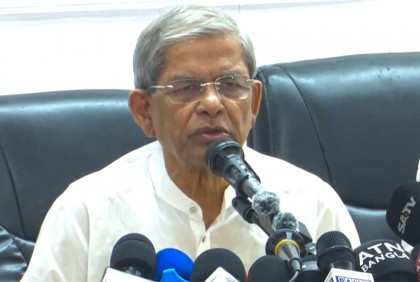 এই সরকার পুরোপুরি নতজানু : মির্জা ফখরুল