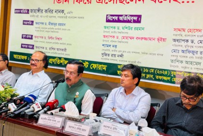 ইট মারলে পাটকেল খাওয়ার জন্য প্রস্তুত থাকবেন : ফখরুলকে নানক

