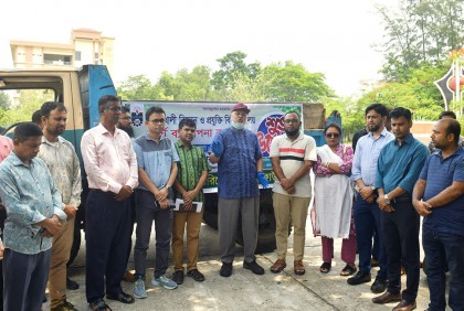 নোবিপ্রবিতে বর্জ্য ব্যবস্থাপনা কার্যক্রম উদ্বোধন