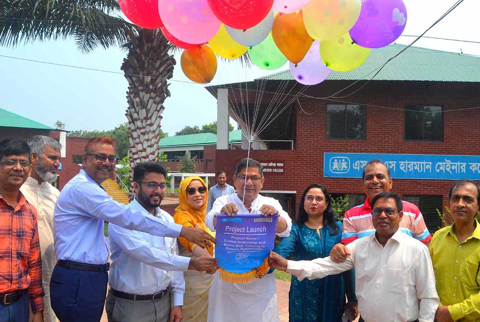 বগুড়ায় এন্টারপ্রেনারশিপ এন্ড ব্যাসিক স্কিল ট্রেইনিং প্রকল্পের উদ্বোধন