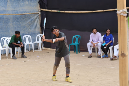 ব্যাডমিন্টনে চ্যাম্পিয়ন আনুশকা

