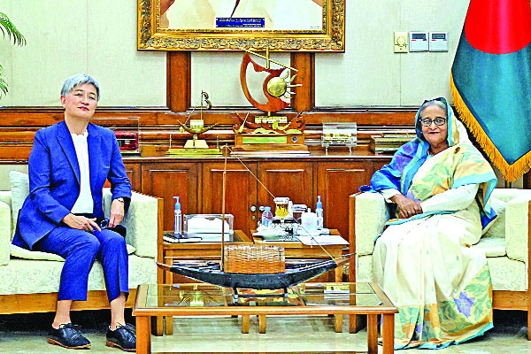 প্রধানমন্ত্রী কৃষি খাতে অস্ট্রেলিয়ার সহায়তা চান