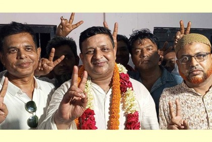ঘিওরে মাহাবুবুর রহমান জনি বিজয়ী