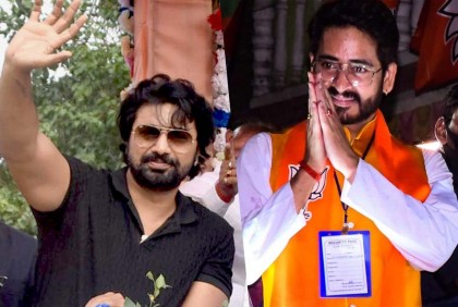 নির্বাচনে দেবের প্রতিদ্বন্দ্বী হিরণ, বিজেপি-তৃণমূলের মধ্যে উত্তেজনা