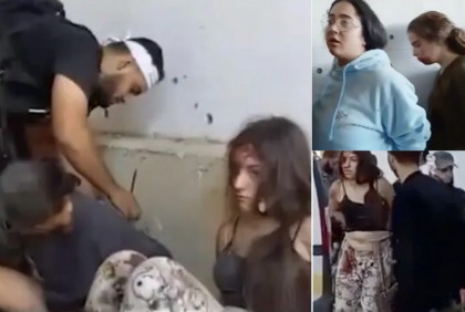 ইসরায়েলি নারী সেনাদের বন্দি করার ‘সেই ভিডিও’ নিয়ে মুখ খুলল হামাস