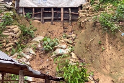 খাগড়াছড়িতে টানা বৃষ্টি, পাহাড় ধসের শঙ্কা


