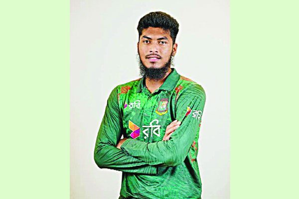 দলে অবদান রাখতে চান রিশাদ