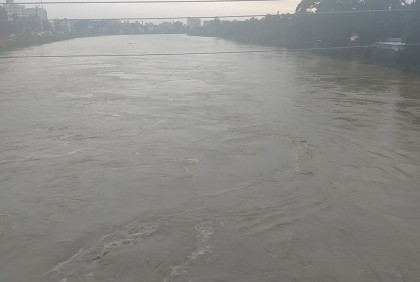 মৌলভীবাজারে নদীর পানি বৃদ্ধি, ভাঙন আতঙ্ক