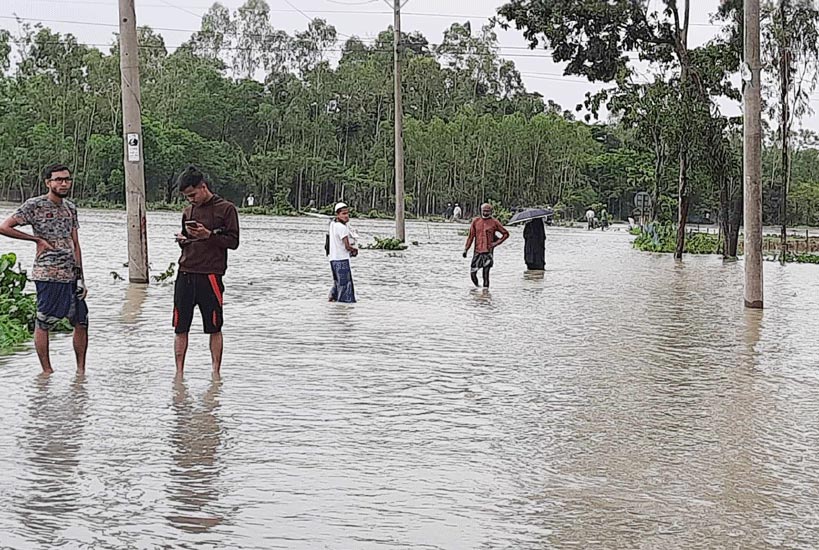 সিলেটে বন্যা পরিস্থিতির অবনতি