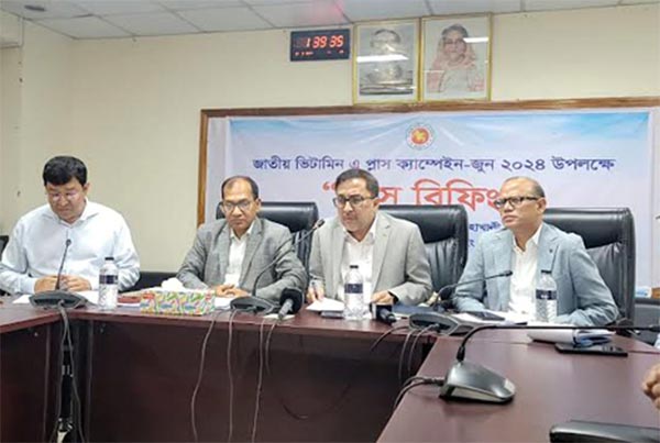শনিবার এক লাখের বেশি কেন্দ্রে খাওয়ানো হবে ভিটামিন ‘এ’ ক্যাপসুল