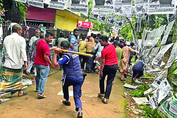 হামলা সংঘর্ষ বর্জনের ভোট