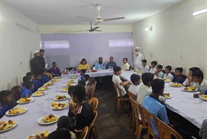 দেবিদ্বার শিশু পরিবারে গ্রীষ্মকালীন ফল উৎসব 

