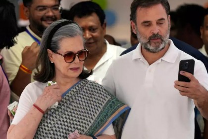 এক দশক পর ১০০ আসন পাওয়ার পথে কংগ্রেস