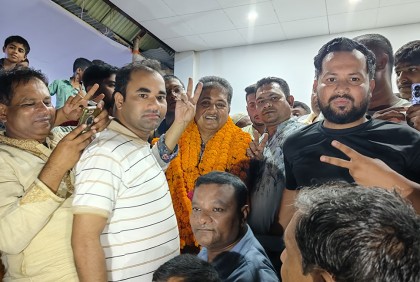 সুনামগঞ্জ সদর উপজেলায় চেয়ারম্যান হলেন খায়রল হুদা চপল