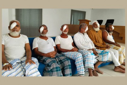 নিখরচায় বসুন্ধরা চক্ষু হাসপাতালে ২৩ রোগীর অপারেশন 

