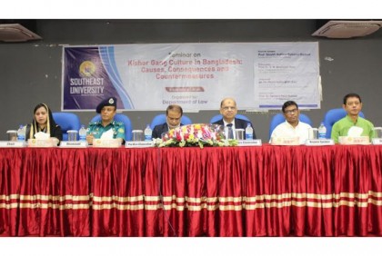 সাউথইস্ট ইউনিভার্সিটিতে কিশোর গ্যাং নিয়ে সেমিনার অনুষ্ঠিত