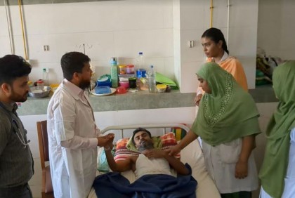 মোতালেবের পেট থেকে এবার বের করা হলো সুঁচ-লোহা ও কঞ্চি