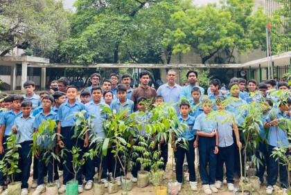 বিশ্ব পরিবেশ দিবস উপলক্ষ্যে ছাত্রলীগের বৃক্ষরোপণ কর্মসূচি
