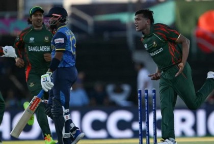 ১২৪ রানে শ্রীলঙ্কাকে আটকালো বাংলাদেশ