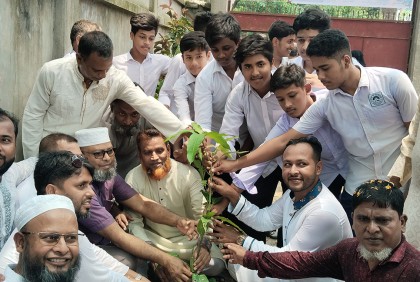 তীব্র দাবদাহ মোকাবিলায় মুন্সীগঞ্জে বৃক্ষরোপণ কর্মসূচি 

