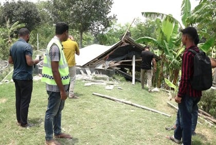কুষ্টিয়ায় বাউলের আড্ডাঘর ভেঙে ফেলেছে দুর্বৃত্তরা

