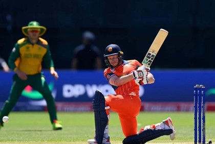 দক্ষিণ আফ্রিকাকে ১০৪ রানের টার্গেট দিল নেদারল্যান্ডস