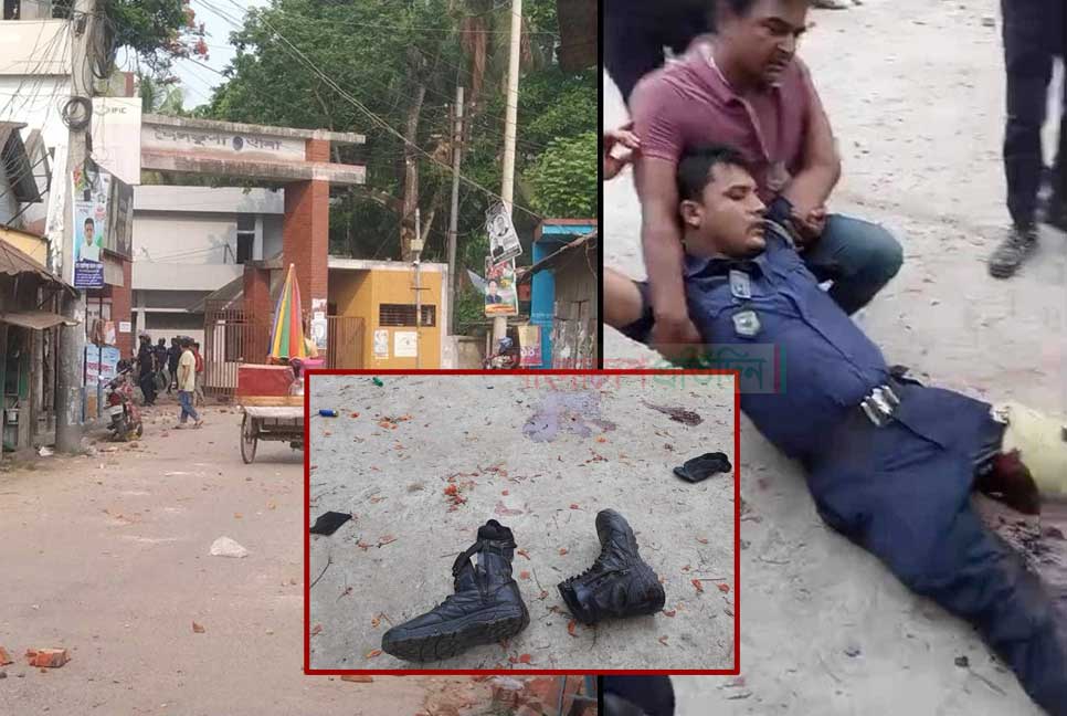 থানায় আওয়ামী লীগ নেতাকর্মীদের হামলা, পুলিশসহ আহত ৩০