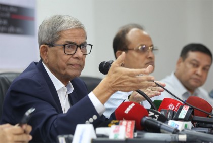এ রকম একটা দল জাতির জন্য সবচেয়ে বড় সমস্যা : মির্জা ফখরুল
