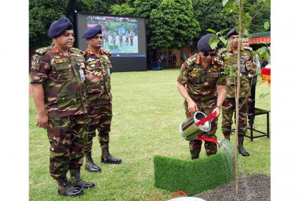 বাংলাদেশ সেনাবাহিনীর বৃক্ষরোপণ অভিযান উদ্বোধন