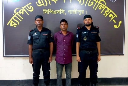 স্ত্রীকে গলা কেটে হত্যার অভিযোগে স্বামী গ্রেফতার 