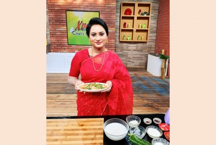 আজ আরটিভির শেফ স্টুডিওতে সোনিয়া