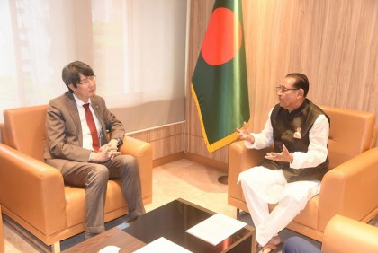 মৎস্যমন্ত্রীর সাথে জাপানের রাষ্ট্রদূতের সৌজন্য সাক্ষাৎ