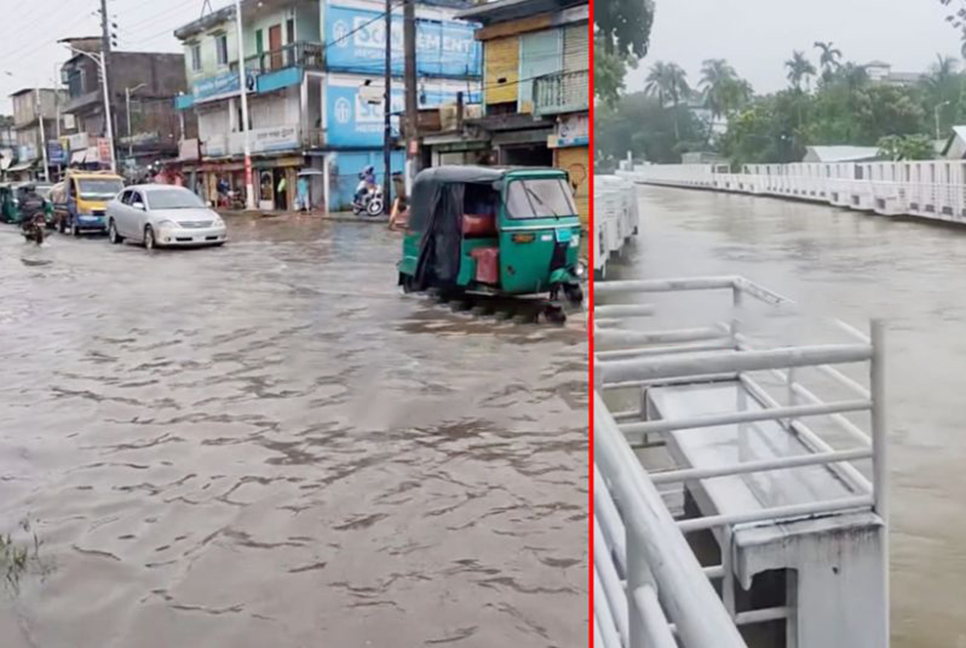 সিলেটে আবারও বন্যার পদধ্বনি, প্রস্তুত আশ্রয়কেন্দ্র

