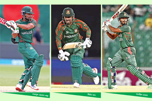 টপ অর্ডার নিয়ে দুশ্চিন্তা