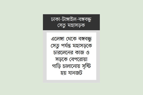 ধীরগতি ১৩ কিলোমিটারে